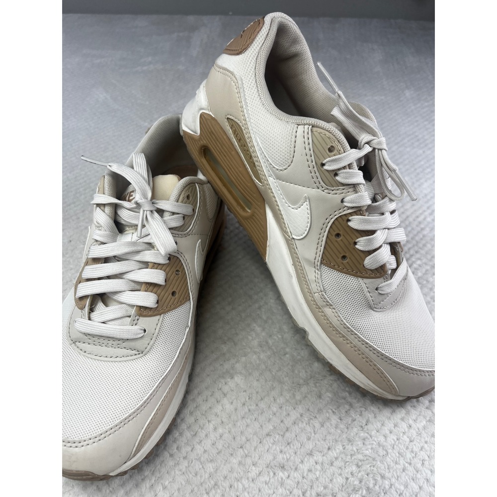 Nike‎ Air Max 90 Sanddrift Hemp Tan DH8010-004 Womens 9 Low Top Sneakers